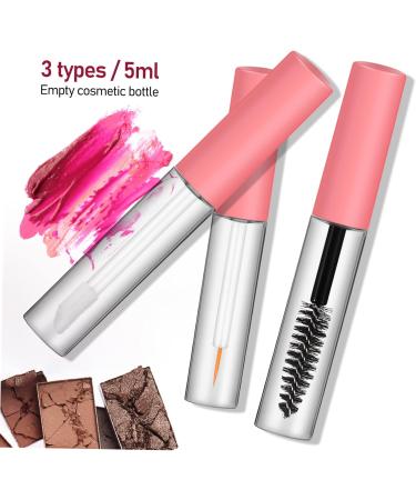 FOMIYES Eyelash Tube 30 Pcs Empty Bottle Plastic Brush Tubes Refillable Tubes Eyeliner Tube mediumx5pcs - Buy Online on GoSupps.com