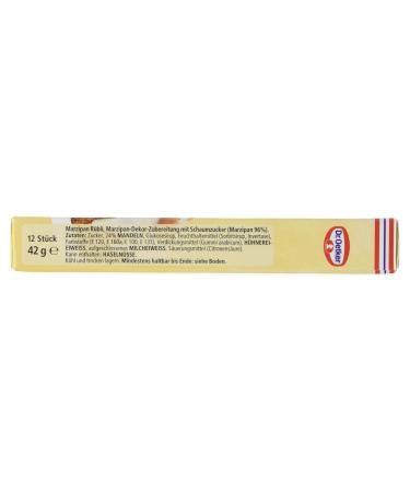 Dr. Oetker Feine Marzipan R bli - Carrot Shaped Edible Cake Decorations for Carrot Cakes 42g - Buy Online on GoSupps.com