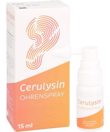 Cerulysin Earspray 15ml - Effective Earwax Removal Spray for International Shipping - Buy Online on GoSupps.com