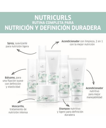 Wella Professionals Nutricurls Deep Nourishing Anti-Frizz Mask for Wavy and Curly Hair 150ml - Buy Online on GoSupps.com