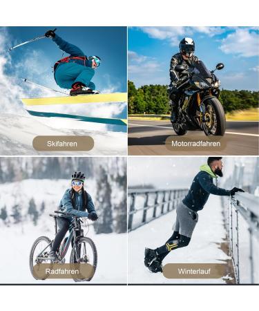 GXCROR Fleece Touchscreen Gloves for Men & Women - Winter Running Cycling Hiking & Skiing Gear - Buy Online on GoSupps.com