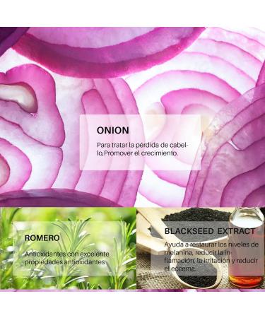 Onion Hair Strengthening Oil Spray - Onion Oil for Hair Growth Moisturizes Scalp & Hair | Nourishing & Volumizing | Eliminates Split Ends Hair Regrowth for Stronger For All Hair Types - Buy Online on GoSupps.com