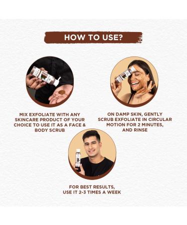 Buy Bella Vita Organic Natural Skin Brightening Combo - Exfoliate Body & Face Scrub Grit + Vitamin C Glow Face Wash | Best for Radiant Skin - International Shipping - Buy Online on GoSupps.com