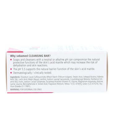 Sebamed Soap-Free Cleansing Bar for Sensitive Skin 3.5oz (Pack of 4) - Buy Online on GoSupps.com