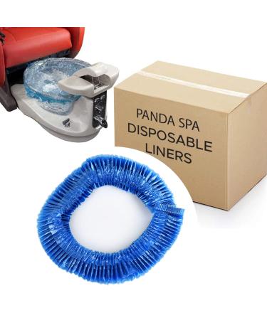 PandaSpa by Karlash Ultra Premium Spa Disposable Blue Liners One Size Fits most Pedicure Spa 100pcs