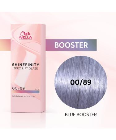 Wella Professional Shinefinity 00/89 Blue Booster 60ml - Enhance Your Hair Color & Shine | International Shipping Available - Buy Online on GoSupps.com