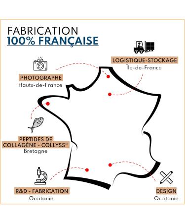 HYALURONIC ACID & MARINE COLLAGEN - Enriched with Vitamins C & E - 2 months cure - 100% natural anti-wrinkle - Anti-aging and joints - 120 capsules - Made in France - Buy Online on GoSupps.com