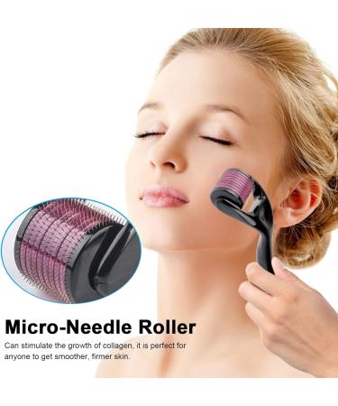XiaoXIN Micro-Needle Roller 540 Needles - Hair Growth Beard Growth & Anti Hair Loss Treatment Tool (1.5mm) - Optimal Skin Care Solution - Buy Online on GoSupps.com