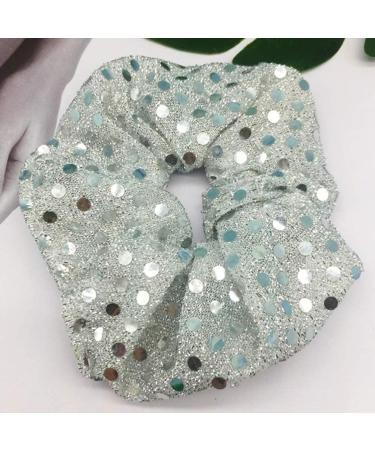 Frcolor 5pcs Christmas Hair Scrunchies - Elastic Sequin Ponytail Holders for Women & Girls | Stylish Hair Jewelry - Buy Online on GoSupps.com