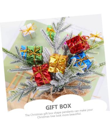 Artibetter 60 Pcs Christmas Tree Box Home Decorations Christmas Tree Decorations Hanging Pendants Bag 5x5cmx2pcs Assorted Colorx2pcs - Buy Online on GoSupps.com