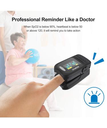 RENPHO OLED Pulse Oximeter - SpO2, PI, and Pulse-WH Measurement, White - Buy Online on GoSupps.com