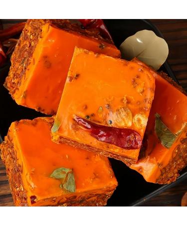  WSYLS Chongqing Hot Pot Base Authentic Beef Oil Household Pot Hot Spicy Vegetables Stew Small Pack 50 g x 10 - Buy Online on GoSupps.com