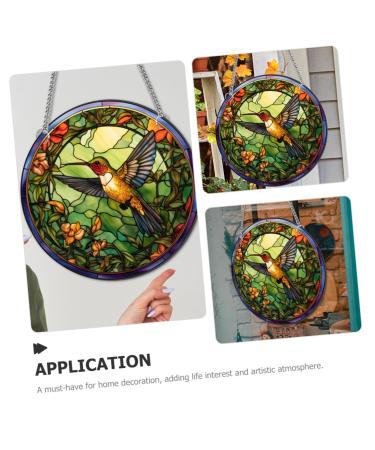 ABOOFAN 1 set Hanging Decoration Hummingbird Ornament Pendant Bird Decor Acrylic - Buy Online on GoSupps.com