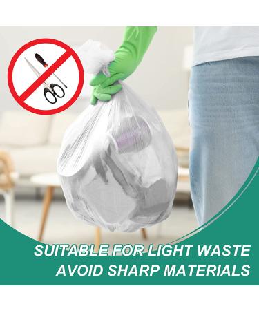 Strong & Leak-Free Magesh 4 Gallon Trash Bags - 105 Unscented Small Garbage Bags for Bathroom, Office, Kitchen Trash Cans - Buy Online on GoSupps.com