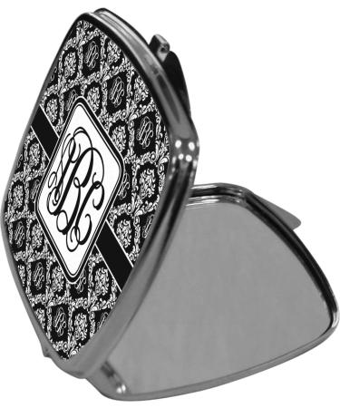 Personalized Monogrammed Damask Compact Makeup Mirror - RNK Shops - Buy Online on GoSupps.com