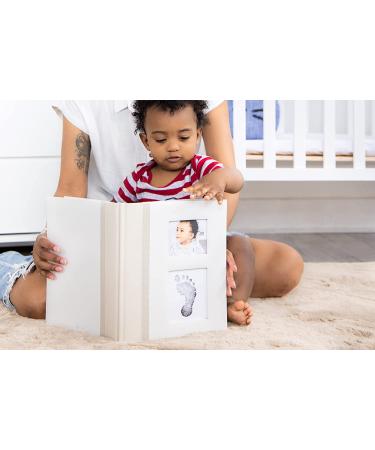 Pearhead Baby Memory Book with Clean-Touch Ink Pad | Baby's First Christmas Gift | Ivory Classic - Buy Online on GoSupps.com