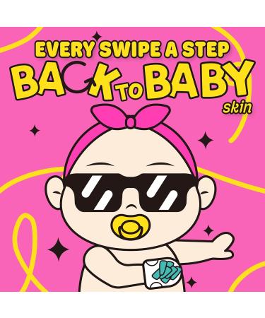 BACK TO BABY Exfoliating Glove | Korean 2-in-1 Loofah Body Scrubber | Best for All Skin Types Keratosis Pilaris & Dry Skin Removal - Buy Online on GoSupps.com