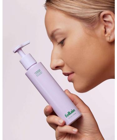 Follain Hydrating Cream-to-Lather Gentle Facial Cleanser for Dry Sensitive Skin | BHA-Alternative Willowbark Rosehip Oil Glycerin - Non-Stripping- Clean Beauty Vegan & Cruelty-Free - Buy Online on GoSupps.com