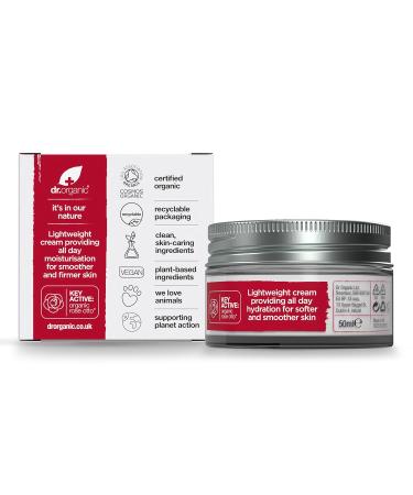 Buy Organic Doctor Rose Otto Day Cream | 1.7 oz | Natural Moisturizer for Radiant Skin - Buy Online on GoSupps.com