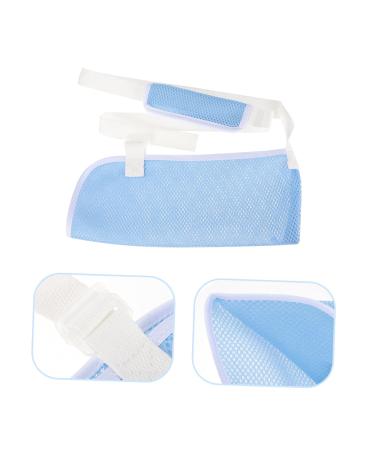GLEAVI Wrist Sling Children's Arm Sling Arm Sling for Wrist Injury Arm Sling Suspend Wrist Strap Net The Shoulder 50X27CM Sky-blue - Buy Online on GoSupps.com