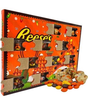 2022 Hershey Chocolate Advent Calendar Gift Set - Reese's Kisses & Miniatures (Set of 3) - Buy Online on GoSupps.com