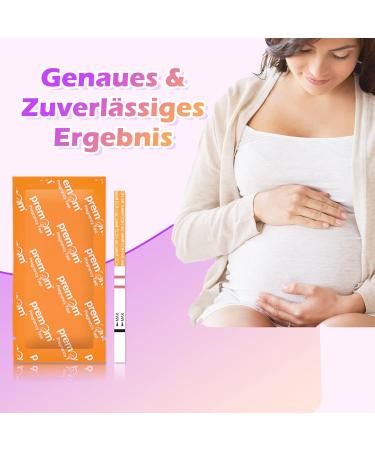 Premom 50 x Early Pregnancy Test Strips - Ultra Sensitive 10 mIU/ml Accuracy | Reliable Early Detection (50 Tests) - Buy Online on GoSupps.com