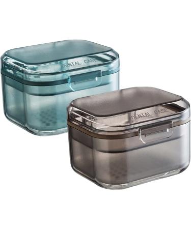 Portable Denture Box & Retainer Carrier - Travel Holder for Cleaning | Black Proton Pet Holder - Buy Online on GoSupps.com