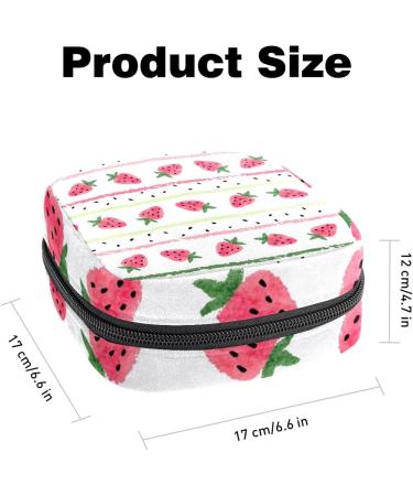 Sanitary Napkin Storage Bag - Portable Period Pouch for Women & Teen Girls | Menstrual Cup & Nursing Pad Holder - Multicolor - Buy Online on GoSupps.com