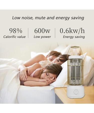 Great Euphoria Electric Heater Retro Birdcage Heater Compact Portable Space Heater Suitable for Offices and Homes 2S Rapid Heating Overheat & Tip-Over Protection Safety 600W Green - Buy Online on GoSupps.com