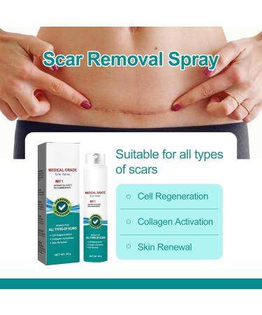 Scar Removal Spray- Advanced Formula for All Types of Scars - 2PCS - Buy Online on GoSupps.com