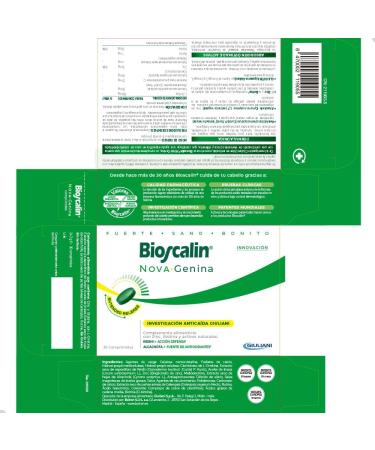 Bioscalin NOVA Genina 30 Comprim s - Compl ment alimentaire avec zinc et biotine pour cheveux - Cheveux plus forts et sains - Pour femme et homme - Buy Online on GoSupps.com