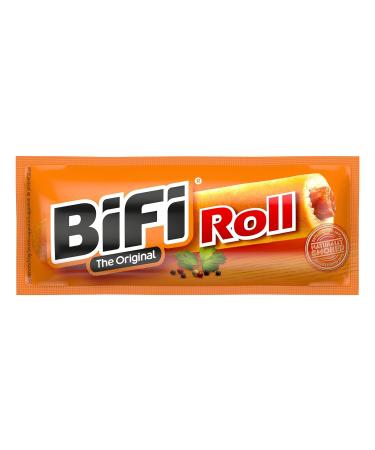 Bifi Roll 24 Pack - Original Salami Snack (45g Each) - Perfect On-the-Go Sausage Snack with Pepper Coriander & Garlic - Ideal for Office & Sports - Buy Online on GoSupps.com