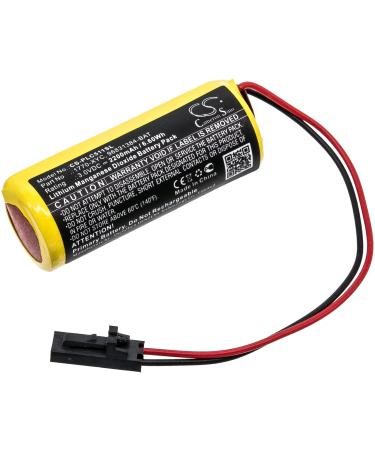1770-XYC/A 96831384-BAT 9556902-LITH 1770-XYC 2200mAh Battery Compatible with 1785-L80E 1785-L80C 1785-L60B 1785-L40C 1785-L60L PLC-5 Controller Series D 1785-L20E 1785-L20C15 PLC-5/30 1785-L66L 3.0V