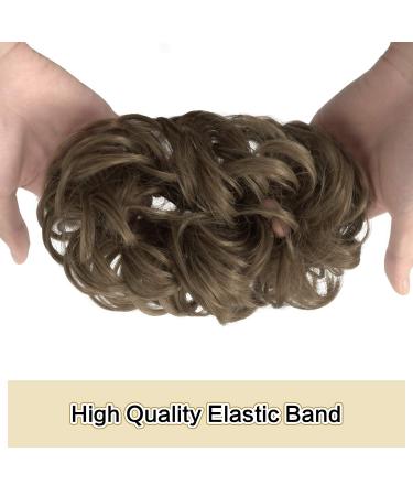 Shop Sofeiyan Hair Tendrils & Ponytail Chignons - Wavy Updos & Hair Extensions in Light Gold Brown & Blonde (40g) - Buy Online on GoSupps.com
