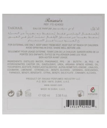 Rasasi Takhail All Over Spray for Women - 3.38 oz EDP Spray - Buy Online on GoSupps.com