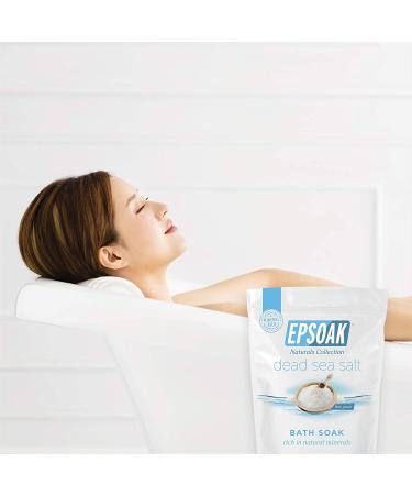 Epsoak Dead Sea Salt - 2 lb Coarse Grain - Natural Mineral Bath Soak - Buy Online on GoSupps.com