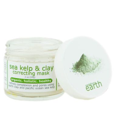 Sea Kelp & Clay Correcting Mask - Facial Detox w/ Kaolin Clay 2 Oz