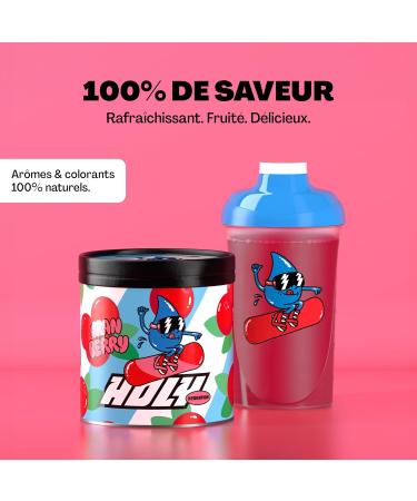 HOLY Hydration 'Strawberry Kiwi' | 50 Servings with Precious Electrolytes & Minerals | Moisturizing Drink | Vegan with 100% N - Buy Online on GoSupps.com