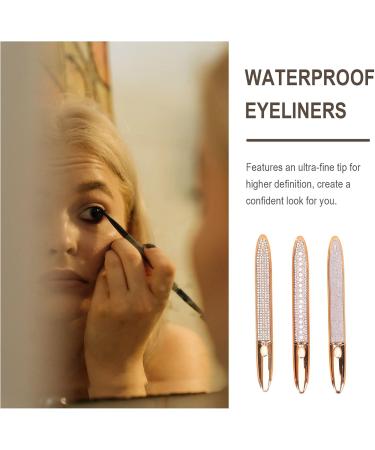 DRESSOOS 3pcs Eyeliner Lash Glue Pens Lady Parts Lashes Tool Nursing Cosmetic Pens Set Self-adhesive Woman - Buy Online on GoSupps.com