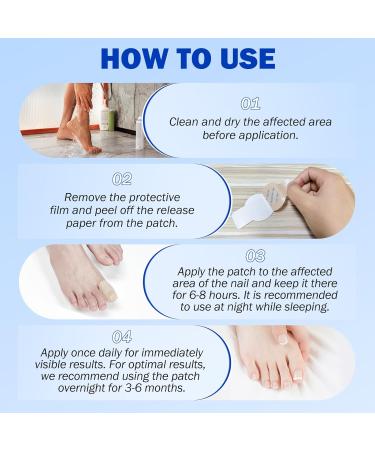 Patchs pour les Mycoses des Ongles (21 pi ces) Traitement et R paration des Mycoses des Ongles des Pieds Multi-usages pour les Ongles pais Fissur s et D color s Soin et R paration des Ongles Ab m - Buy Online on GoSupps.com