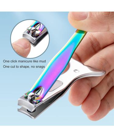 Stainless Steel Nail Clippers Multipurpose Slip Resistance Nail Clippers Accuracy Cutting for Daily Use - Buy Online on GoSupps.com