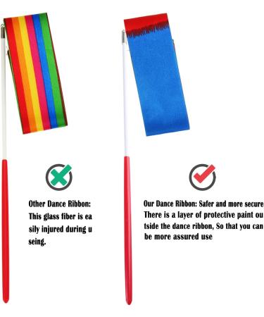 Whaline Dance Ribbons - Rhythmic Gymnastic & Baton Twirling Streamers (2 Pieces) - Buy Online on GoSupps.com
