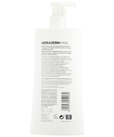 Sesderma Hidraderm Hyal Body Milk for Sensitive & Dry Skin | Hydrating with Hyaluronic Acid Jojoba & Sweet Almond Oil - Buy Online on GoSupps.com