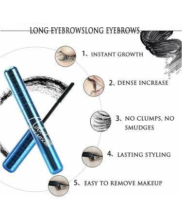 Lovelycat Mascara for Older Women New Upgrade Mascara for Seniors with Thinning Lashes Waterproof Mascara Hypoallergenic Mascara for Sensitive Eyes for Mature Women (2PC) - Buy Online on GoSupps.com
