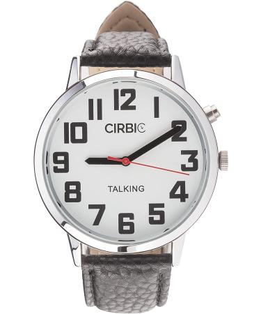 Big Talking Watch with Jumbo Numbers for Visually impaired with North American Male Voice (Black) - Buy Online on GoSupps.com
