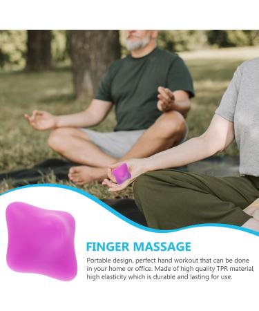 JECOMPRIS Hand Massage Exercise Balls - Deep Tissue Self Massage for Hands Palms & Back | International Shipping Available - Buy Online on GoSupps.com