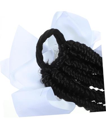 ABOOFAN Braided Wig Ponytail Extension for Women Womens Braid Extensions Bow Braid Wig Braided Ponytail Extension Braided Ponytails Synthetic Hairpiece Africa Miss Chemical Fiber To Weave As Shown 01 24.00X13.00X5.00CM - Buy Online on GoSupps.com