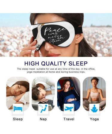 Funny Goose Eye Mask - Light Blocking Sleep Mask for Men & Women | Adjustable Soft Blindfold for Travel & Naps - Buy Online on GoSupps.com