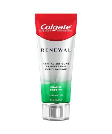 Colgate Renewal Gum & Enamel Fortify Toothpaste - Clean Mint Gel (3oz) - Buy Online on GoSupps.com