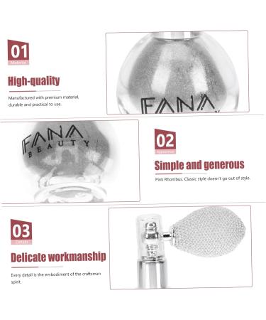 MUSISALY 1pc Spray Glitter Powder Spray Bottle Glitter Spray for Hair Sprayer Bottle White Plastic 7x5.5cm White - Buy Online on GoSupps.com